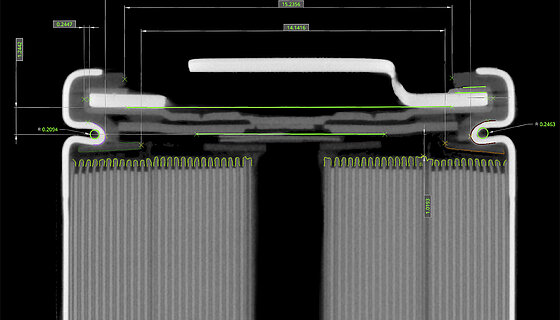 21.08.2024 | 关于计算机断层扫描的新闻 - 使用 TomoScope® S Plus 测量电池单元