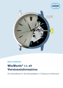 WinWerth® 11.47 版本信息